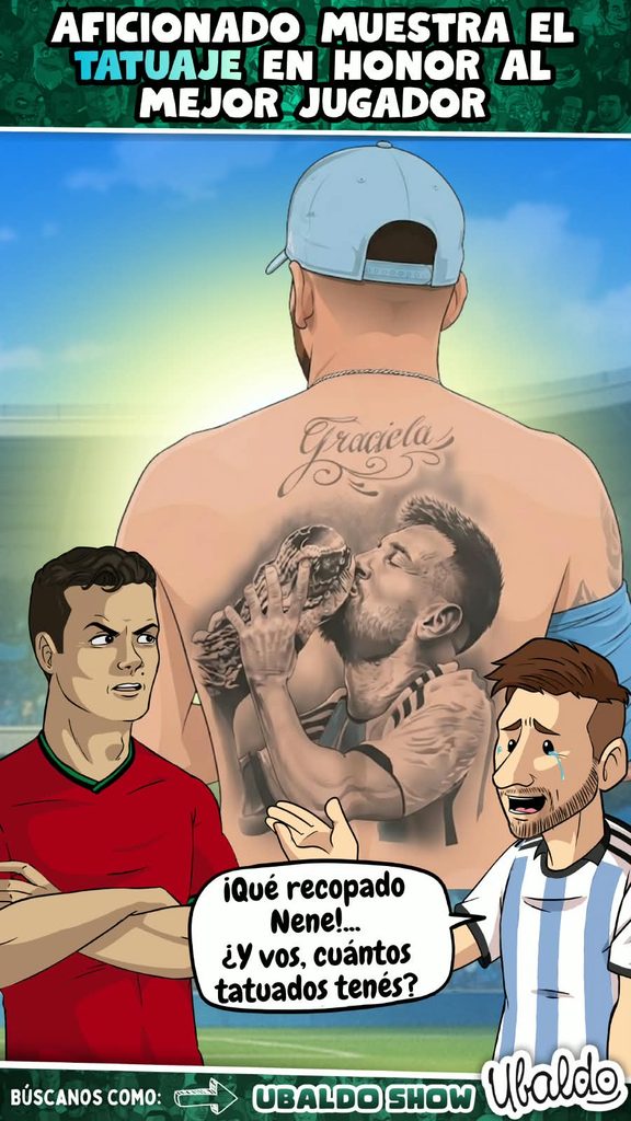 🤯🇦🇷 ¡LLEVÓ SU AMOR POR MESSI A OTRO NIVEL!