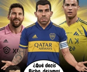 🤯🐐 ¡MESSI Y CRISTIANO RONALDO PODRÍAN JUGAR JUNTOS! ¡TÉVEZ QUIERE REUNIR A LOS DOS GOATS EN LA BOMBONERA! 🔥🏟️