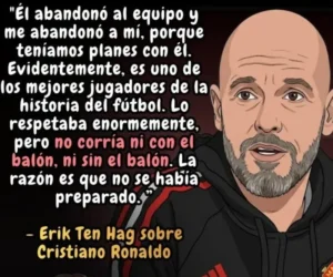 🚨🔥 ¡TEN HAG VUELVE A DISPARAR CONTRA CRISTIANO RONALDO! ¡CASI CUATRO AÑOS DESPUÉS, EL HOLANDÉS SIGUE RECORDANDO SU GUERRA CON EL BICHO! 🐐💥